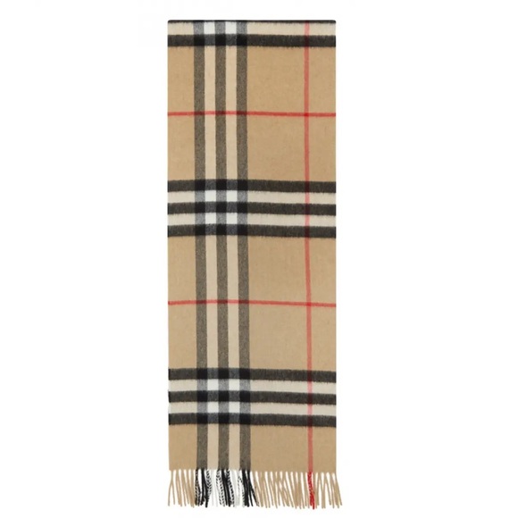 New Burberry check classic cashmere scarf unisex scarf - Picture 5 of 16